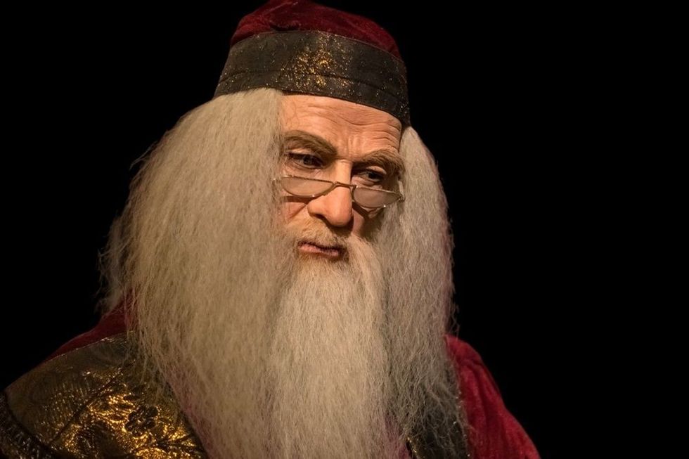 Wax figure of Albus Dumbledore