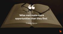 Wisdom Quote by Francis Bacon