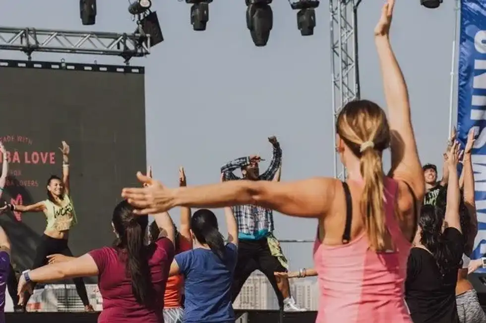 Work out together with your best friends and share a fun Zumba quote.